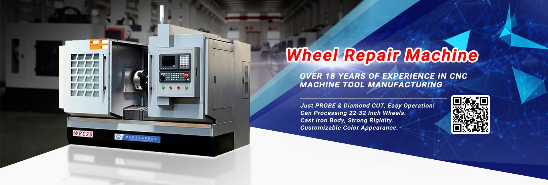 3 China Taian Yuzhuo Alloy Wheel Repair CNC Lathe Machine