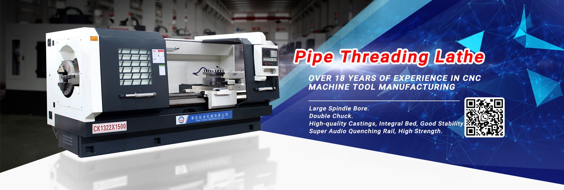 4 China Taian Yuzhuo Pipe Threading Lathe Machine